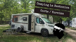 Camping La Restonica in Corte  Korsika [upl. by Schalles77]