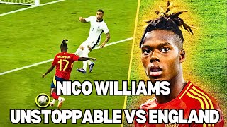 Nico Williams UNSTOPPABLE vs England 202425 🔴⚫ [upl. by Goode]