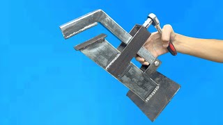 DIY USEFUL INVENTIONS FOR MENCreate a tool to hold iron pipes during work [upl. by Akerehs377]