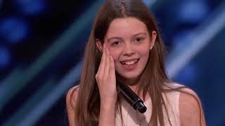 Courtney Hadwin 13YearOld Golden Buzzer Winning Performance  Americas Got Talent 2019 [upl. by Aihsema866]