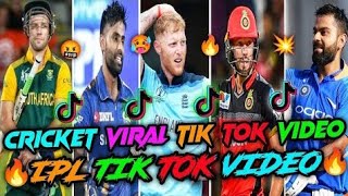 India 💥 cricket tikTok video and IPL 🎉 Reels videocricket IPL video 🎉l [upl. by Gertie908]