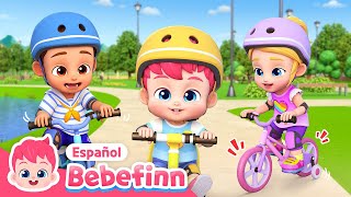 Aprendamos a Montar en Bicicleta🚲  EP99  Canciones Infantiles  Bebefinn en español [upl. by Aerdnu755]