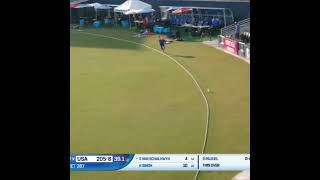 ICC CWC T20 League 2 ،2024 NEP vs USA 4 runs [upl. by Etteniuqna]