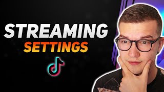 BEST TikTok Live Studio Streaming SETTINGS 2023 NO LAG [upl. by Zebulen389]