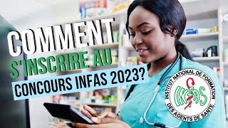 concours INFAS2023 Comment sinscrire au concours INFAS 2023 niveau BAC et BEPC [upl. by Greenwell]