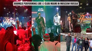 Odumeje Live Stage Performance  Club Maimi Moscow Russia  Russians Dancing 2 Odumejes Power Song [upl. by Kcirdef]