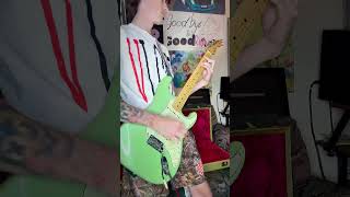 5150  mgk🧠 guitar cover mgk machinegunkelly guitarcover poppunk music mainstreamsellout [upl. by My863]