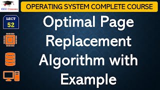 L52 Optimal Page Replacement Algorithm with Example  Operating System Lectures [upl. by Blus]