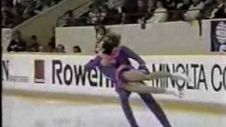 Melnichenko amp Kaskov URS  1987 World Juniors Ice Dancing Free Dance [upl. by Linus]