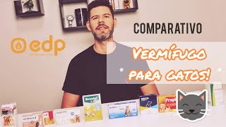 52  VERMÍFUGO PARA GATOS REMÉDIO PARA VERME  COMPARATIVO [upl. by Adolph]