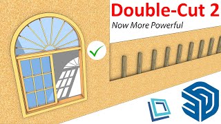 Powerful New Features of DoubleCut v2  SketchUp Plugin [upl. by Airretnahs472]