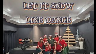 LET IT SNOW line dance [upl. by Behm]