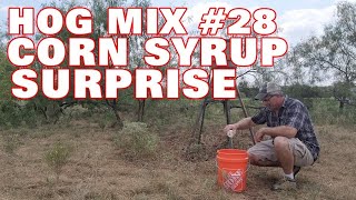 WILD HOG BAIT MIX28 CORN SYRUP SURPRISE [upl. by Marmawke930]