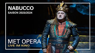 NABUCCO  Trailer  MET OPERA LIVE IM KINO  Saison 20232024 [upl. by Nor]