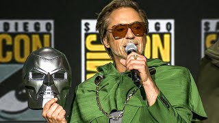 Robert Downey Jr Returns as Doctor Doom  AVENGERS 5 DOOMSDAY Marvel ComicCon 2024 Panel [upl. by Hepzi]