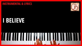 I BELIEVE Charity Gayle  Instrumental amp Lyric Video [upl. by Solorac170]