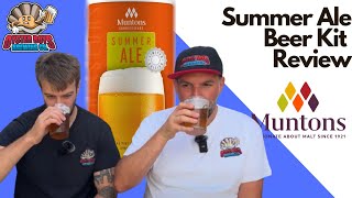 Muntons Connoisseurs Summer Ale  Beer Kit Review [upl. by Lennahc]