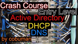 Crash Course Active Directory DHCP amp DNS for Entry Level Tech Support [upl. by Gredel238]