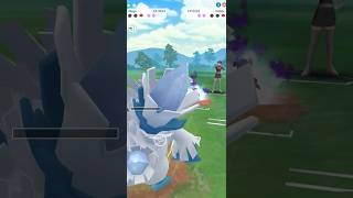 1 hp ✨ Shiny Mega Abomasnow destroy grunt Badly pokemongo [upl. by Leunamne]