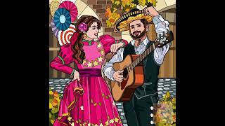 A couple showcases traditional Mexican culture and attire during a celebratory event culture asmr [upl. by Oremoh]