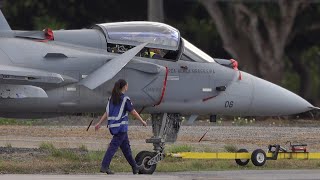 A Morning at CRUZEX F15 F16  F39 Gripen F5 KC390 A29 Various Aircraft Taking Off [upl. by Euhc849]