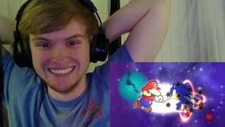 Archie Sonic vs Paper Mario  Crossover Colosseum Reaction [upl. by Spanjian53]