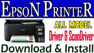 Install Epson Printer Drivers Without CD StepByStep Guide 2023 [upl. by Enirrok]