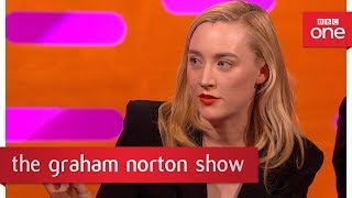 Saoirse Ronan tattooed Ed Sheeran  The Graham Norton Show  BBC One [upl. by Lambard742]