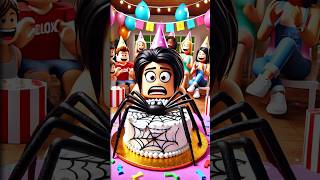 Roblox Birthday Cake Surprise Scared Me 😱🎂 roblox funny cartoon shorts fail [upl. by Jimmy]