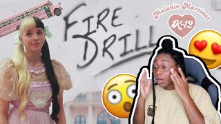 FIRE DRILL MELANIE MARTINEZ REACTION This is a BOP [upl. by Ameekahs]