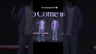 Jin and jungkook funny moments btsbtsarmyshortsytshortskpopaptjungkookjin funnyviralrose [upl. by Ignatzia]