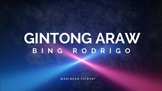 Gintong Araw  Bing Rodrigo  Karaoke [upl. by Kowatch]