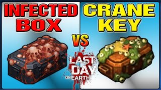 INFECTED BOX vs CRANE KEY lvl133  LAST DAY ON EARTH  LDOE [upl. by Andrade116]