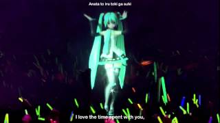 Hatsune Miku  Electric Angel  Project DIVA Live Solo Japan Concert 2010 HD eng subs [upl. by Joelie]