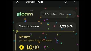 Gleam Bot Telegram Airdrop project  How to farm gleam points in Gleam Telegram Airdrop  Gleam bot [upl. by Yentuoc581]