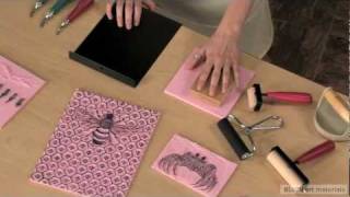 Linoleum Block Printing  Getting Started [upl. by Llet]