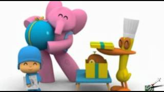 pocoyo cumpleaños [upl. by Ellerahs]