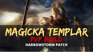 ESO  OP Magicka Templar PVP build video Harrowstorm [upl. by Lhamaj]