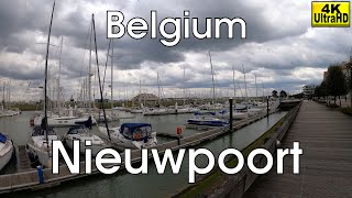 Visit Nieuwpoort Belgium 4K [upl. by Ranger]