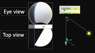 A Globe Claim Using the moon to find the sun Part1 [upl. by Nolak]