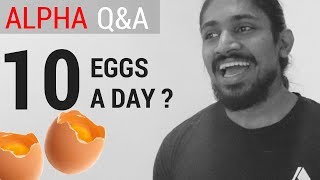 What happens if you eat 10 eggs a day for bodybuilding  sinhala [upl. by Mikey]