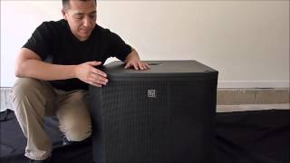 EV ELX 200 18sp Subwoofer Review [upl. by Matteo]