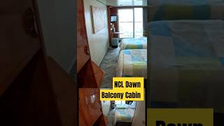 NCL Dawn Balcony Room travel cruisevacation cruisenorwegian ncl ncldawn review views cruise [upl. by Suzann]