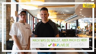 Ausbildung zum Bäckerin bei der Bäckerei Roscher  Erzgebirge LIVE [upl. by Rick]