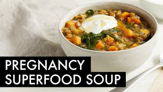 Pregnancy Superfood Lentil Soup  OnePot Meal For Prenatal Health [upl. by Bang919]