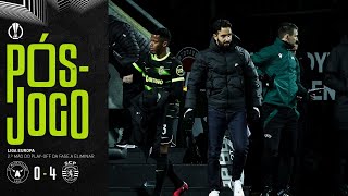 Pósjogo  Liga Europa  FC Midtjylland x Sporting CP [upl. by Allerbag]