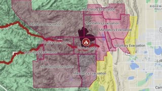 New mandatory voluntary evacuations ordered near Loveland [upl. by Ahsinelg]