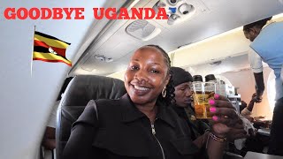 FLYING ✈️ TO MY DREAM DESTINATION FOR THE FIRST TIME  GOODBYE UGANDA [upl. by Monique]