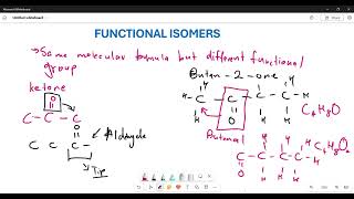 GRADE 12 ORGANIC CHEMISTRY  FUNCTIONAL ISOMERS [upl. by Pearla566]