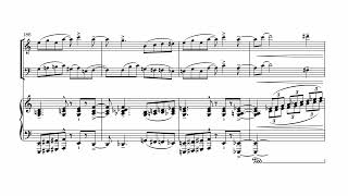 Jackson Laird  Piano Trio No 2 2024 score [upl. by Rehpotsirhc]